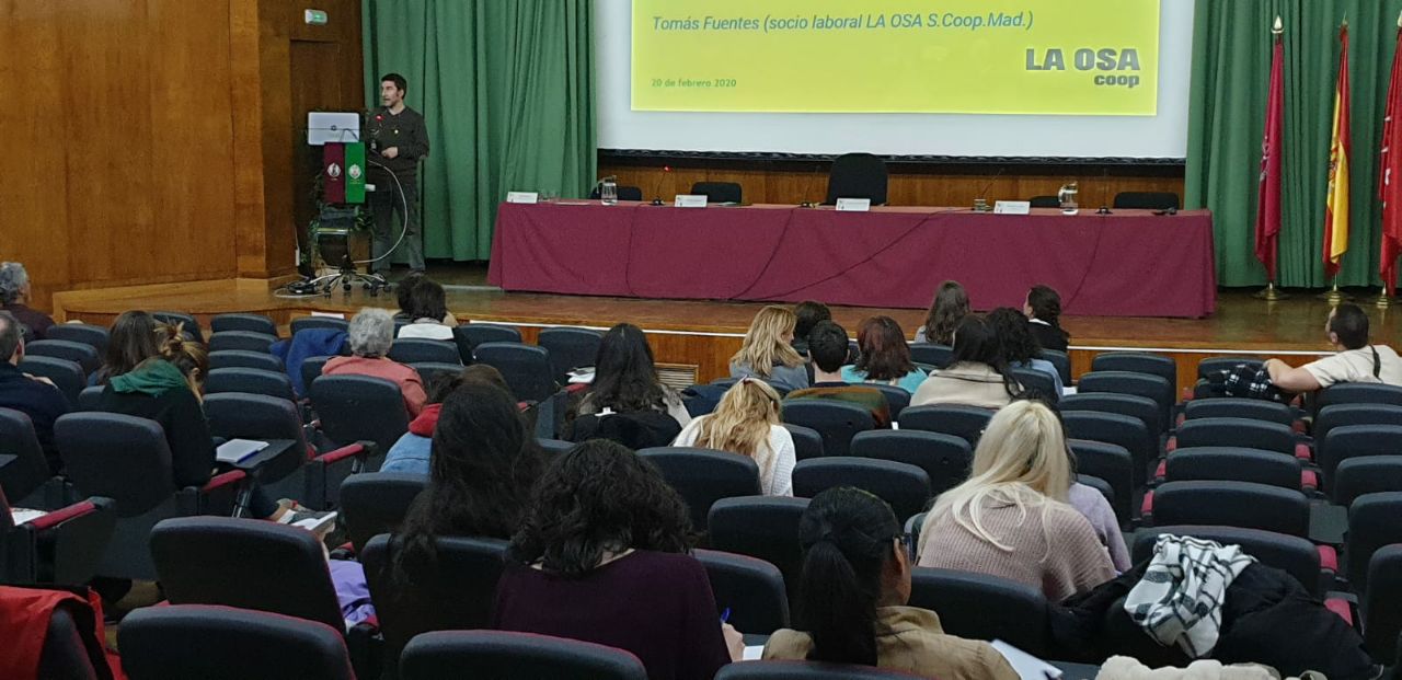 Y así estuvimos durante el curso en la UCM