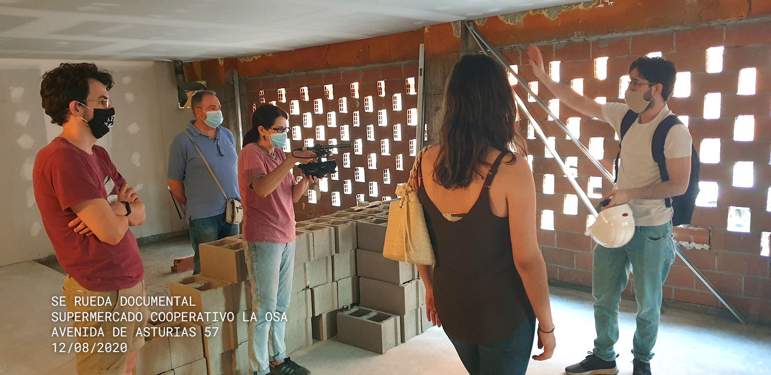 Grabación del documental de LA OSA en Avda. de Asturias 57